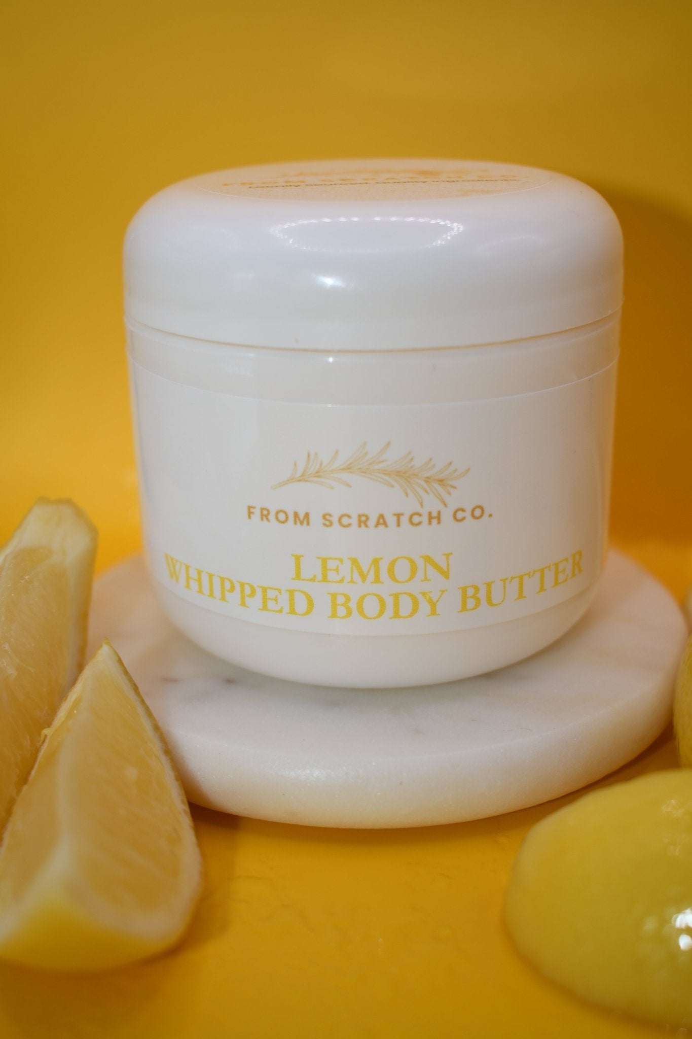 Lemon Scented - Whipped Tallow Body Butter - 4oz