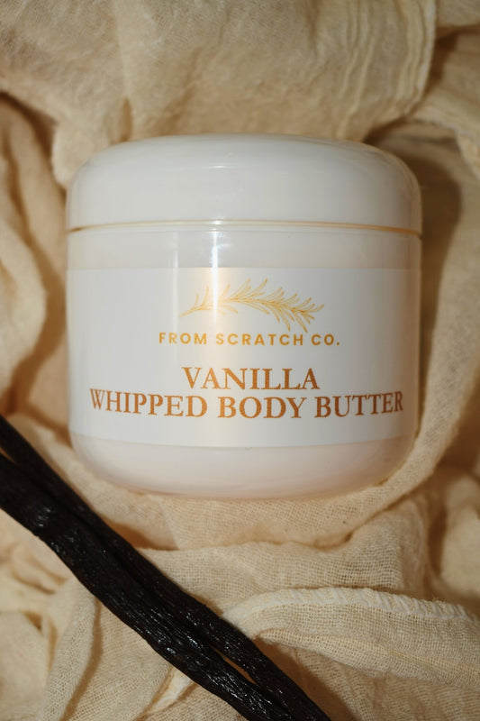 Vanilla Scented - Whipped Tallow Body Butter - 4oz